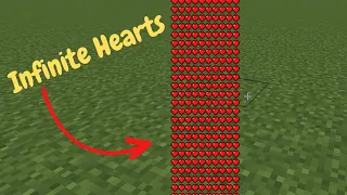 How to get Infinite Hearts in Minecraft Bedrock Edition