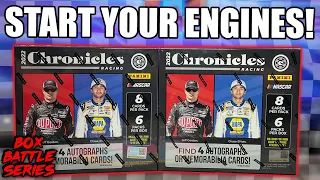 WHO DROVE AWAY THE WINNER? 🏁 | 2022 Panini Chronicles NASCAR Box Battle