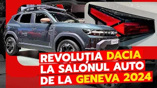 REVOLUȚIA Dacia: Noul Duster, Spring și Sandero în premieră la Salonul Auto de la Geneva 2024