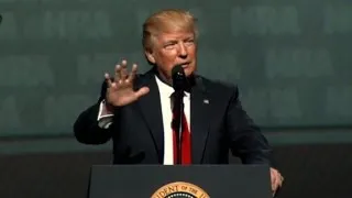 Trump's strong words for MS-13