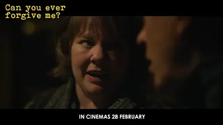 Can You Ever Forgive Me? x Trailer (In Selected GSC Cinemas 28 Feb 2019)