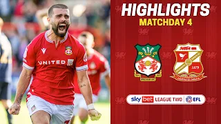 HIGHLIGHTS | Wrexham AFC vs Swindon Town