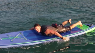 How to get back on your SUP inflatable board