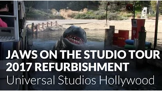 Jaws on the Studio Tour - 2017 Refurbishment - Universal Studios Hollywood