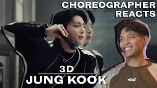 Dancer Reacts to JUNG KOOK - 3D M/V & Dance Practice