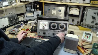 B&K Model 960 Transistor Radio Analyst Video #2 of 3 - Restoration Continues