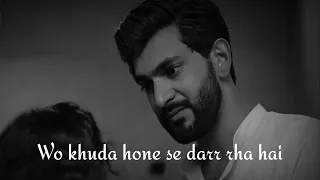 Wo khuda hone se darr rha hai|Mere pass tum ho whatsApp status | Deep lines💔 | brakeup status