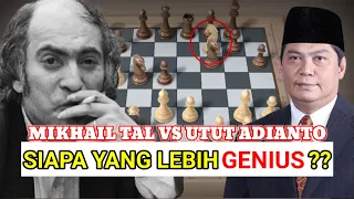 utut adianto vs mikhail tal | adu taktik pecatur genius |