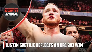 Justin Gaethje Interview: Dustin Poirier expected a war and I gave him a ballet | ESPN MMA