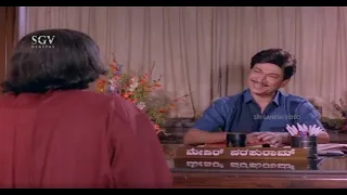 Dr. Rajkumar Refuses To Take Action Against Culprits | Parashuram Kannada Movie Scene