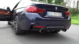 BMW F32 440i Remus Cat-Back Exhaust