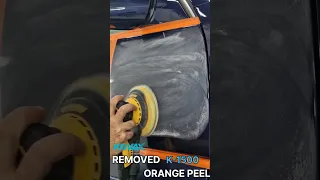 Orange peel OFF #cardetailing #carcare #kovax #sanding