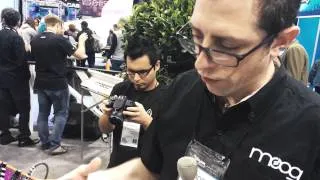 Moog Sub 37 Demonstration NAMM 2014