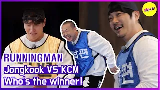 [HOT CLIPS] [RUNNINGMAN] Jong kook VS KCM BIG MATCH!!!!! (ENGSUB)