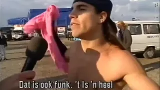 Anthony Kiedis Pinkpop Interview in 1990