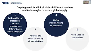 COVID-19 vaccine research: ask the experts webinar - 17/03/2021