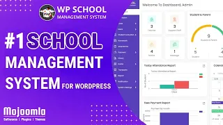 No.1 School Management System for WordPress