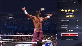 WWE 2K24: Seth "Freakin" Rollins vs. Omos with MVP