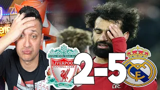 Reacción de un hincha LIVERPOOL vs REAL MADRID 2-5 | EL MADRID HUMILLA AL LIVERPOOL