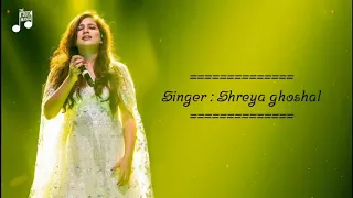 Aankhon Ko Meri Tera Intezar (lyrics)-Shreya Goshal Song