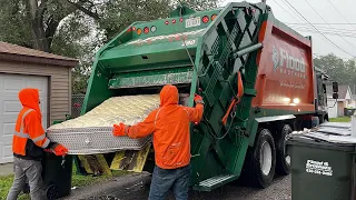 Flood Brothers Dennis Eagle AirFlo Rear Loader Garbage Truck