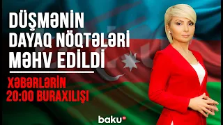 Düşmənin dayaq nöqtələri məhv edildi - Xəbərlərin 20:00 buraxılışı (14.10.2020)