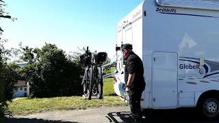 Bike Lift, Kühlschrank Doppellüfter und Rollschrank