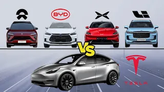 Tesla Model Y vs. Chinese EVs | Features and Performance
