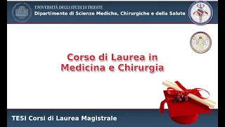 Sessione di Tesi di Laurea in Medicina e Chirurgia 25/06/2019