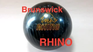 Brunswick: Rhino bowling ball