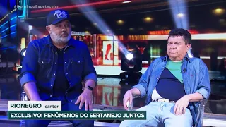 Dupla Rionegro e Solimões reúne estrelas da música sertaneja em gravação de DVD.