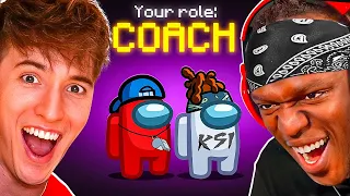 Sidemen Among Us But I Coach KSI!