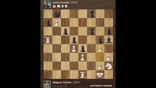 Magnus Carlsen vs Levon Aronian • 2nd Norway Chess, 2014