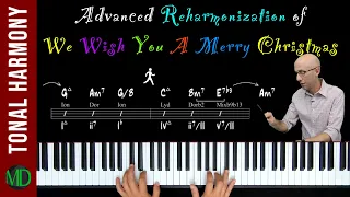 Harmonizing We Wish You A Merry Christmas | Jazzy Version | Mapping Tonal Harmony Pro Tutorial