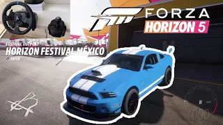 Forza Horizon 5 - Ford Shelby GT500 2013 | Logitech G923 Steering Wheel Gameplay