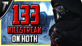 Star Wars Battlefront 2 Kylo Ren 133 Killstreak (Hoth)