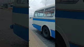 Odjezd autobusu Škoda706 rto jelcz #skoda