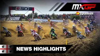 NEWS Highlights en Español | MXGP of Sardegna 2023 #MXGP #Motocross