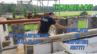 The Big Build 15, Carpenter or Bricklayer who's job should it be to bed wall plates ready for a roof