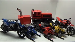 My RC collection,thanks for 100 000 subscribers,rc snowmobile,boat,new tractor,dirt bike.