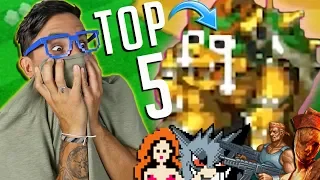 TOP 5 VIDEO GAME MOMENTS IN RETRO GAMING HISTORY!