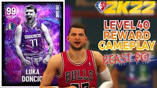 LEVEL 40 END GAME LUKA GAMEPLAY | NBA 2K22 |NO COMMENTARY