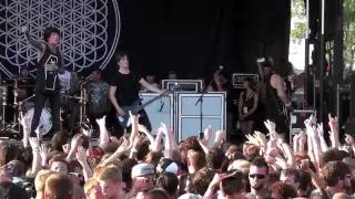 Bring Me The Horizon - Full Set Live at Warped Tour Chicago 2013