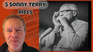 Learn 5 easy  Sonny Terry Riffs