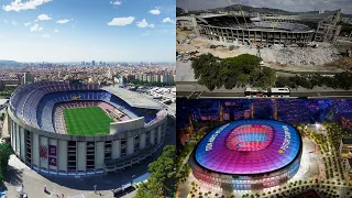 Camp Nou Transformation: Witness the Stunning Renovations of FC Barcelona's Legendary Stadium