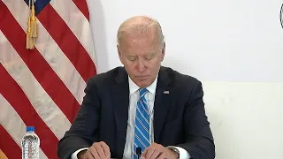 WATCH LIVE: President Biden receives a briefing on Hurricane Fiona's impact on Puerto Rico