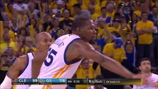 KD when guarded by LeBron (2017 NBA Finals)