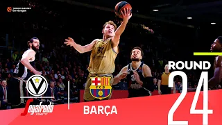 Barcelona dominates Virtus on the road! | Round 24, Highlights | Turkish Airlines EuroLeague