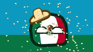 It's Raining Tacos but its in Countryballs