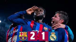 🚨Barcelona vs Real Madrid 2-1 Extеndеd Hіghlіghts & All Goals 2023 HD🚨